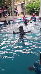 Sunday morning routine: swimming lessons