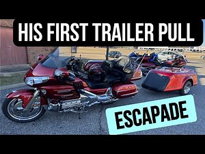 JC buys a trailer for his Goldwing test ride!