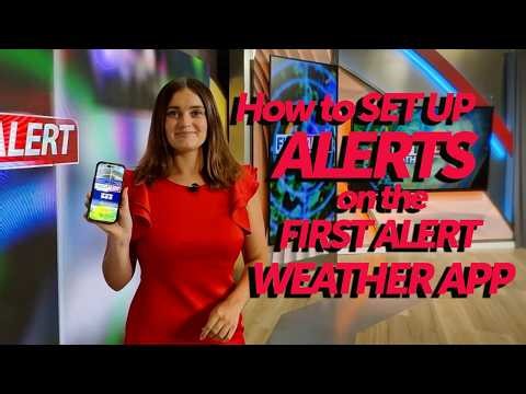 How to Set Up Alerts on the First Alert Weather App