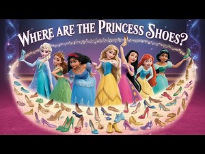 PRINCESSES Lose Their Shoes #elsa #moana2 #arendelle #rapunzel