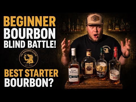 Best Beginner Bourbon? Blind Battle Between 4 Popular Beginner Bottles