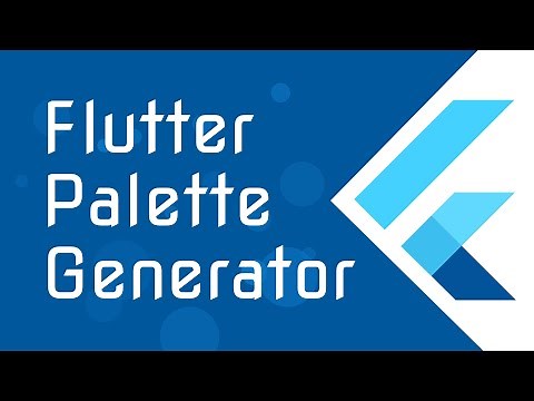 Flutter Palette Generator - Generate Color palette from Image