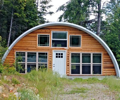 50×50×19 Steel Off Grid Clear-Span Quonset Home Building Open Ends FactoryDiRECT | eBay