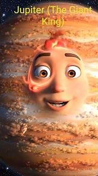 🚀 8 Planets + Pluto in 3D Cartoon! 🪐 Solar System Adventure for Kids