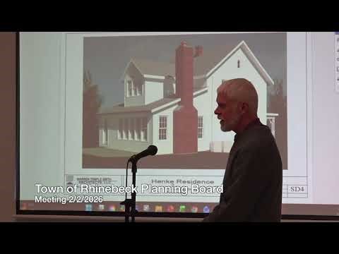 2-2-2026 Rhinebeck Town Planning Board Meeting
