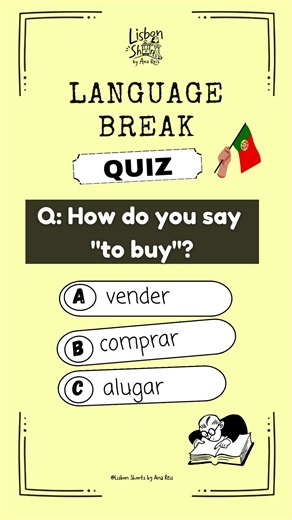 Learn European Portuguese: Fun Language Break Quiz for Beginners 🇵🇹 #3