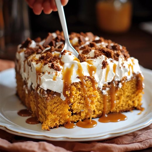 23K views · 95 reactions | Pumpkin Cake Ingredients → Cake Base 430 g yellow cake mix 425 g pumpkin puree (not pumpkin pie filling) → Soaking Layer 396 g sweetened condensed milk (fat free acceptable) ..... Fυll ᖇecίpe in Coʍmеոτ  | Homemade Recipes | Facebook