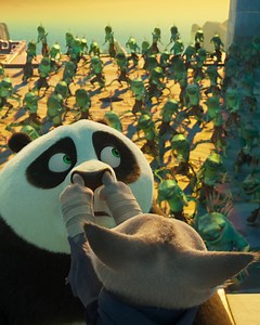 4.7M views · 10K reactions | ¡Dominando el arte de la diversión! El Guerrero Dragón regresa en #KungFuPanda 4, el 14 de marzo solo en cines. | Universal Pictures | Facebook