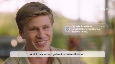 Tractive Smart Cat GPS Tracker with Free 6 Month Subscription | Real-Time Location & Wellness Monitoring for Cats 6.5 lbs+ | Territory & Location History | Up to 5-Day Battery (Dark Blue)