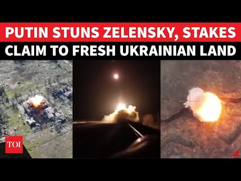 Putin Shows Zelensky What 'ESCALATION' Means; Ukraine Loses Sumy, Donetsk Villages In 24 Hours