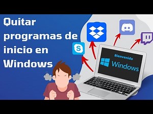 Quitar programas que se inician al encender el PC de Windows
