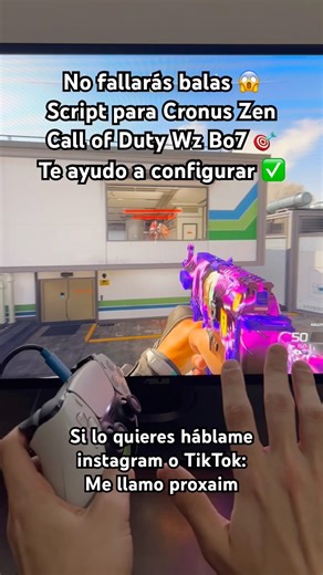 🎯 AIMBOT CRONUS ZEN ✅ Script para Call of Duty Warzone Black ops 7 Ps5 Xbox Pc configuración sensib