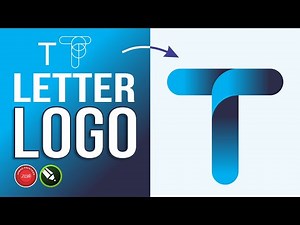 Logo Design in CorelDraw How to Make Letter t Logo - Graphic Design Tutorial for Experts & Beginners