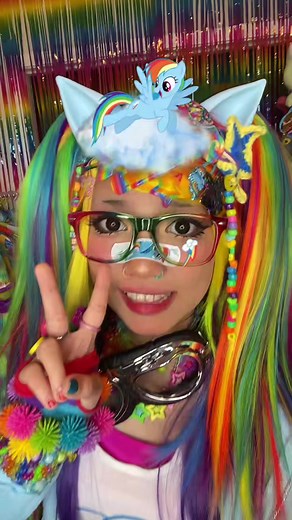 Filipino Rainbow Dash is real 🇵🇭🌈#decorafashion #rainbowdash #decorakei #harajukufashion #jfashion #rainbowdashcosplay #rainbowdashmlp #mylittlepony #rainbowlady #rainbowfashion