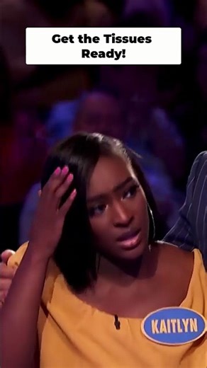 One of the most emotional moments in Family Feud history