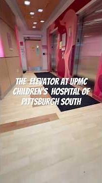 The Elevator At UPMC Children’s Hospital Of Pittsburgh South In Bridgeville Pa:
