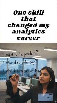 One Skill That Changed My Analytics Career 🚀 (Not Python, SQL or Power BI)