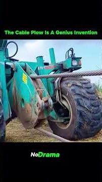 The Cable Plow – The Genius Machine Digging Underground Without Digging Up Anything