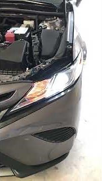 Toyota Camry 2019 Headlight Adjustment