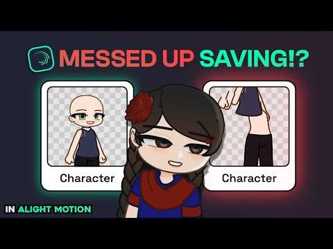 FIX: RUINED LAYER POSITIONS when Saving Character as Element in Alight Motion