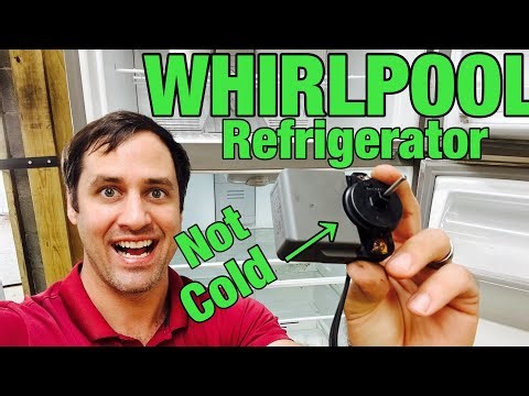 Why This Whirlpool Top Freezer Refrigerator Isn’t Cooling | Quick Evaporator Fan Fix | WRT311FZDM00