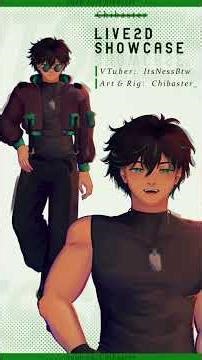 Live2D Showcase - ItsNessBtw vtuber model