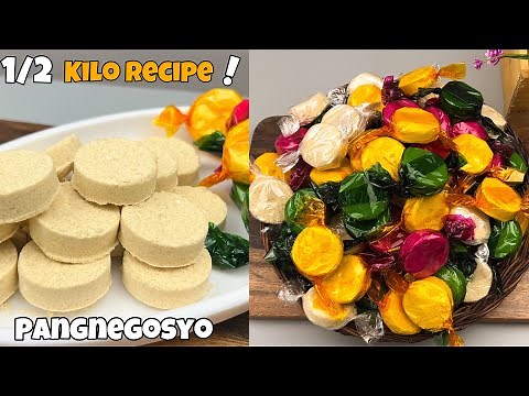 Classic Pinoy Polvoron❗️1/2 Kilo Recipe,Pangnegosyo