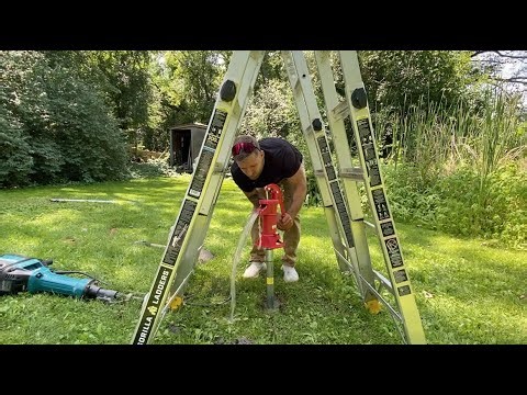 Sand-point well in 45 seconds!