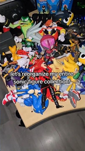 ULTIMATE SONIC FIGURE COLLECTION CHARACTER SELECT!