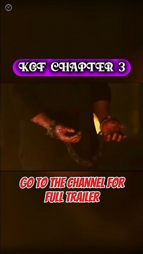 🔥 KGF Chapter 3 Trailer (2025) | Yash x Prabhas | Rocky Bhai is Back | #shorts #kgf3