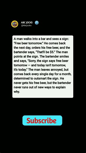 😂 The "Free Beer Tomorrow" Sign That Fooled Everyone! | Funniest Bar Joke