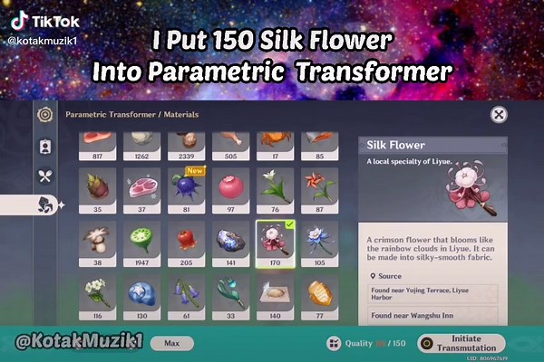 How to Use Parametric Transformer in Genshin Impact