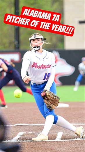 🥎 Alabama's 8th Grade Phenom Is 7A Pitcher of the Year! #FYP