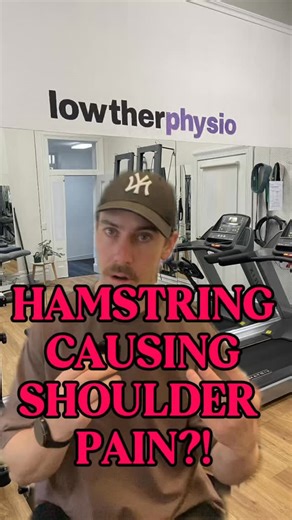 Unrelenting shoulder pain is no fun. Could your hamstring be the cause? What’s the mechanism for something like this you might ask? The fascial system and nervous system would be the two main systems likely at play. Old injuries can lead to poor tissue mobility and compensatory neural pathways. These can worsen or stack over time to generate a cascade of changes across the body resulting in the neural symptoms described by the client. This doesn’t mean its referred pain - it is likely locally in