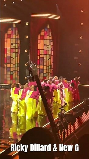 LIVE “Gospel Choir” NEW G and “RICKY DILLARD” performance at the “STELLAR AWARDS”