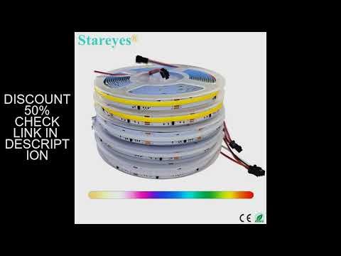COB SPI LED Strip Light 24V 5m Addressable Pixel Warm white CCT RGB RGBW RGBCCT WS2811 WS2814 IC FCO