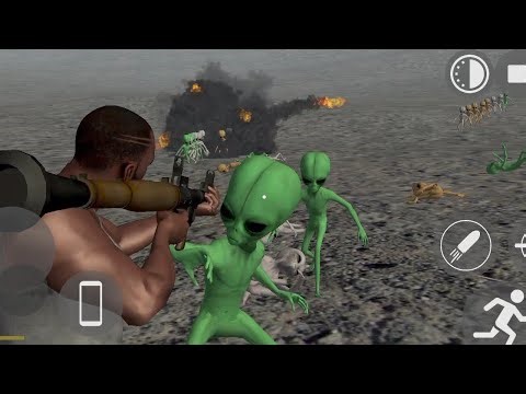 "Indian Bike Driving 3D Mein Alien Attack 😱 Rocket Launcher Se Bachaya Shehar!"