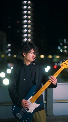 夜遊びしたい日におすすめの曲弾いてみた#オリジナル曲 #ベース #originalsong #jpop #jrock #japanesesong