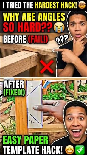 Genius Woodworking Hack: 100% Precision! 🪚 #woodworking