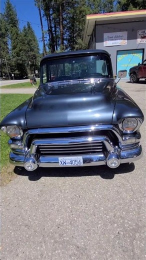 1956 GMC. #blacktopoutlaw #carshow #gmc #classic #trucktok #oldschool #mint #truck #gmcpickup