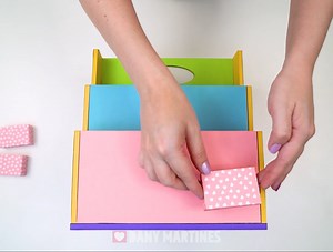 DIY Super Organizador de Mesa feito com Papelão 🥰 ⬇ Link dos Moldes e Materiais nos Comentários | Dany Martines Diy