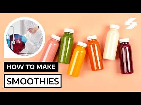 How to Manufacture Blended Fruit Smoothies and Beverages