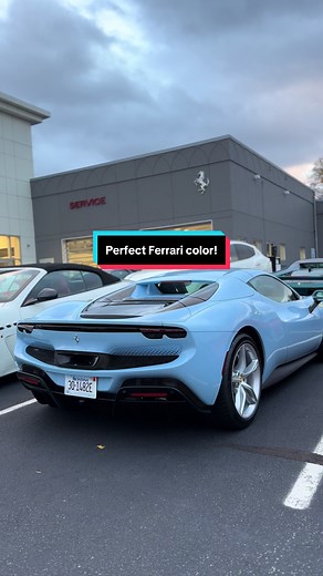 Buy your new Ferrari in this color! #Ferrari #Ferrari296 #296GTS #Montana #FYP