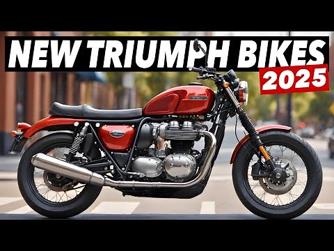 7 New Triumph Motorcycles For 2025
