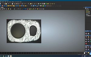 grbl 木雕浮雕ArtCAM软件灰度图生成G代码加工快速入门
