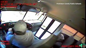 A Virginia student got a rude awakening when a deer landed on him after crashing through the windshield of a school bus. MORE: https://abc6onyourside.com/news/offbeat/video-deer-flies-through-window-of-powhatan-county-virginia-school-bus-lands-on-student | WSYX ABC 6