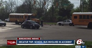 Student, driver hurt in Decatur Twp. bus crash