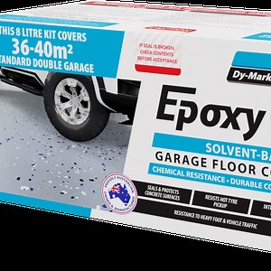 Dy-Mark 8L Slate Epoxy Coat Garage Floor Kit