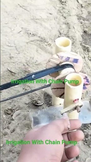 Irrigation With Chain Pump