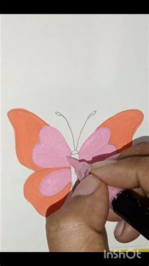 Easy Butterfly Coloring 🦋